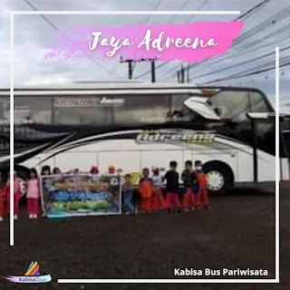 harga sewa Bus pariwisata jaya adreena bandung 59 seat