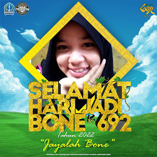 √√8 Twibbon Hari Jadi Bone 6 April 2022, Unggah di Medsos Saat Peringati Dirgahayu Kabupaten Bone Ke-692