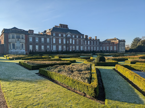 Victorian Parterre and Dutch gardens at Wimpole Hall