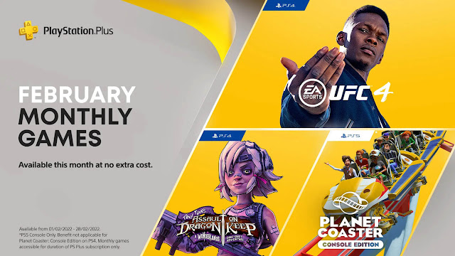 tiny tina's assault on dragon keep: a wonderlands one-shot adventure ufc 4 planet coaster console edition playstation plus ps4 ps5 2k games stray kite studios gearbox software ea sports frontier developments aspyr media sony interactive entertainment