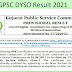 DySo result and cut off...