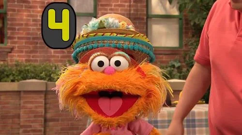 Sesame Street Characters Zoe