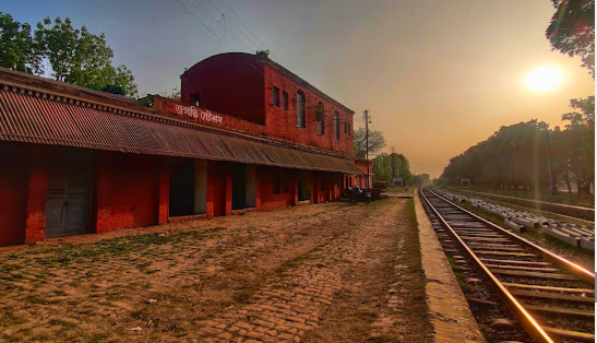 Jagati Railway Station in Kushtia