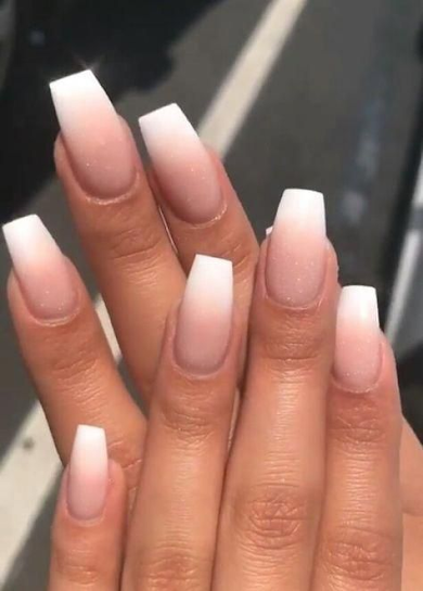 #whiteandnudenails