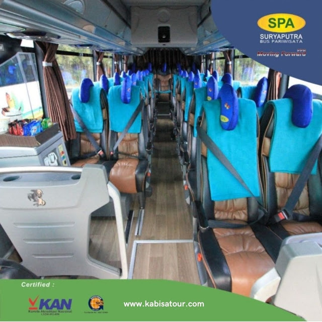 Sewa Medium Bus surya putra spa trans premium class 27 seats