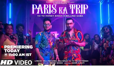 Paris Ka Trip Lyrics in English - Honey Singh Ft. Millind Gaba