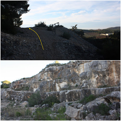 CIMS I COTES DEL BAIX PENEDÈS - MASLLORENÇ, camí en direcció al Puig de La Pedrera