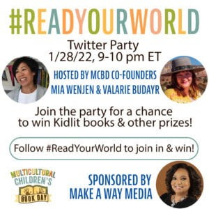 Promo for #readyourworld Twitter Party