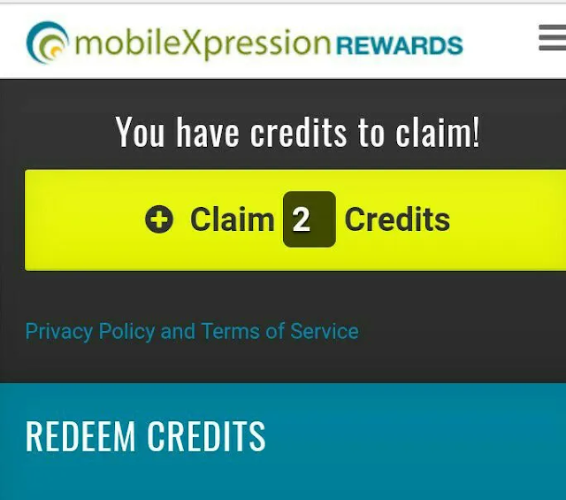 how to earn points and redeem on mobile xpression?