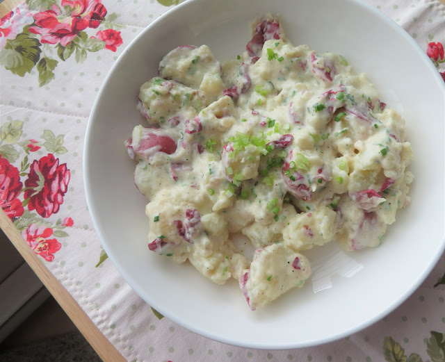 Rustic Smashed Red Potatoes