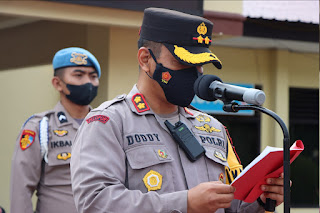 Polres Enrekang Apel Gelar Pasukan Dalam Rangka Operasi Keselamatan 2022