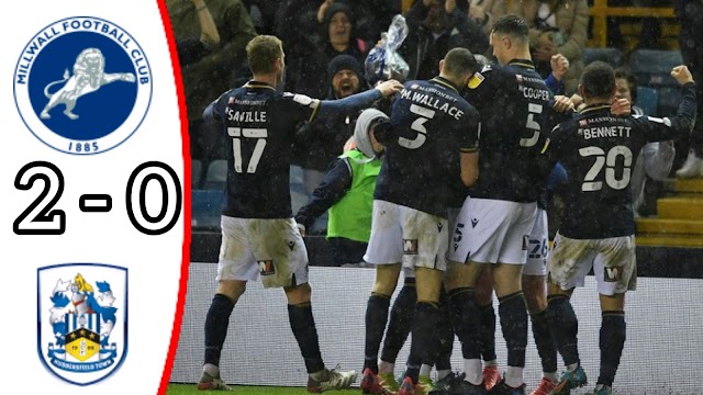 Millwall vs Huddersfield 2-0 / Benik Afobe Goals and Extended Highlights / Championship 