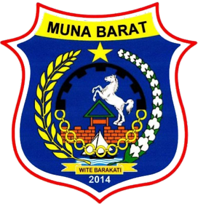 Logo / Lambang Kabupaten Muna Barat - Latar (Background) Putih & Transparent (PNG)