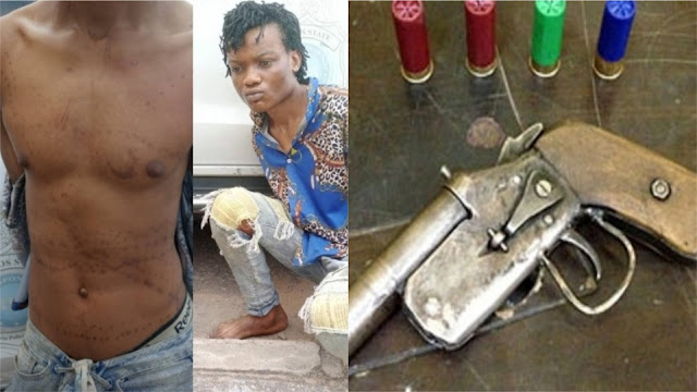 “My father is My Source Of Power" - A Convicted robber says After Being Arrested in Lagos