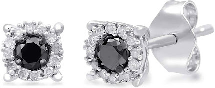 Best Black and White Diamond Earrings for Women