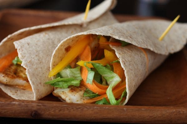 Spicy Fish Wraps Recipe