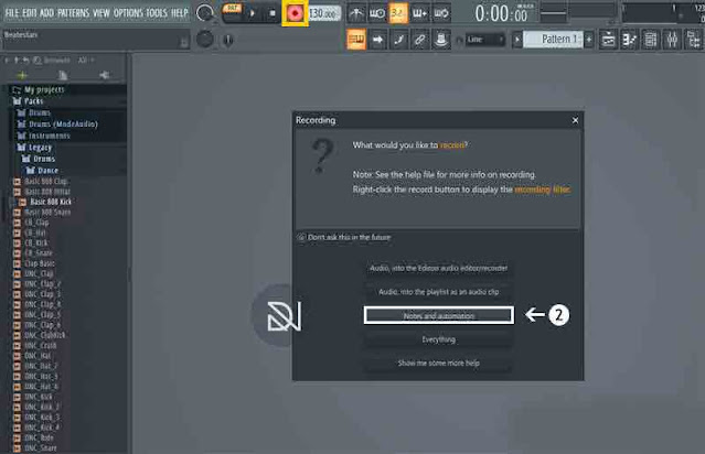 كيفية تسجيل الملاحظات في FL Studio
