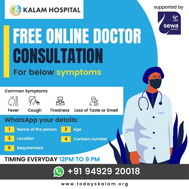  Covid Helpline and Free Online Consultation with Doctors