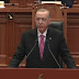 Erdogan from the Albanian parliament calls: remove FETO, you risk the same as Turkey