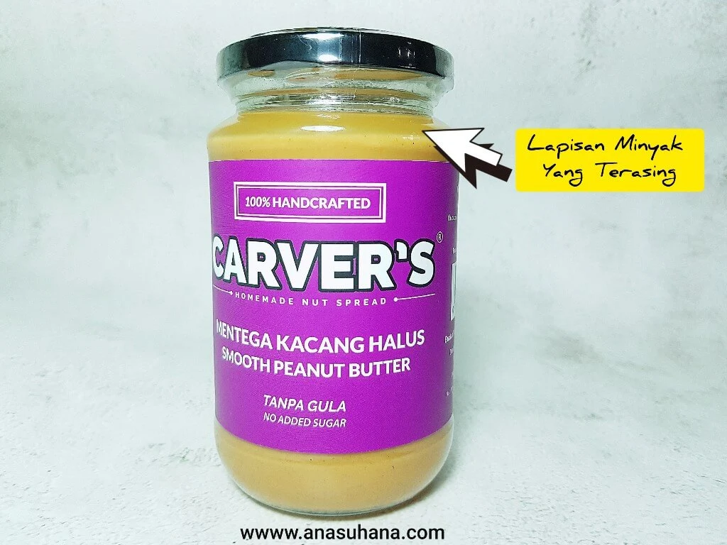 Carver’s Nut Butters - 100% Semulajadi, Kini Dengan Sijil Halal