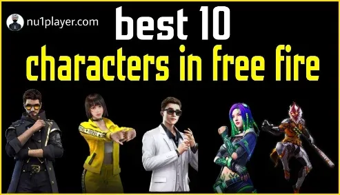 10 best  free fire character abilities