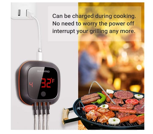 Inkbird Cooking Digital BBQ Thermometer with 150FT