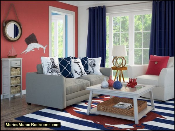 nautical living room decorating ideas nautical style decorating nautical decor coastal seaside decor