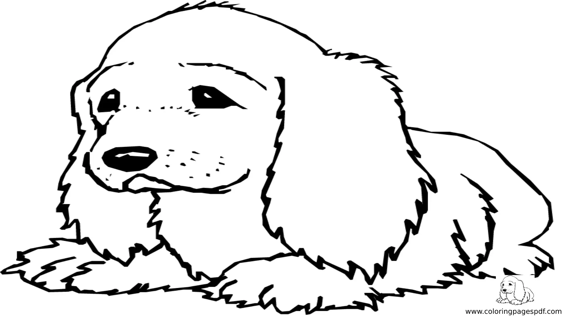 Puppy Dog Coloring Pages