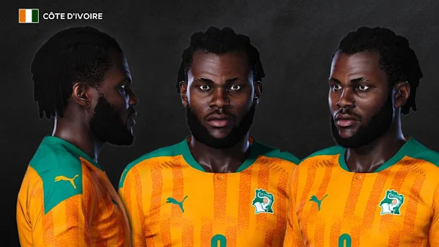 Franck Kessié Face For eFootball PES 2021