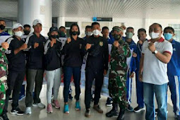 Kodam Pattimura Jemput Tim Atletik Kontingen Maluku di Ambon