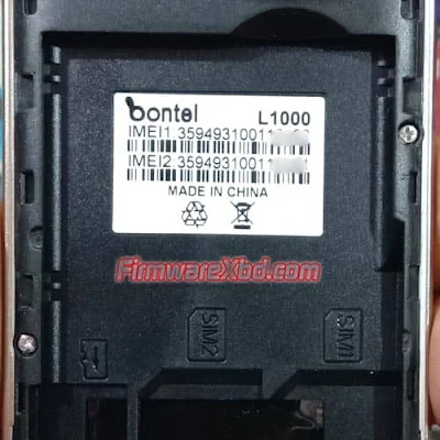 Bontel L1000 Flash File