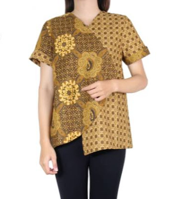 Model baju batik kerja guru