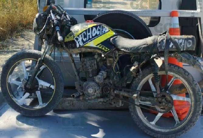 México: Detienen a hombre por conductir moto robada por la calle Emiliano Zapata
