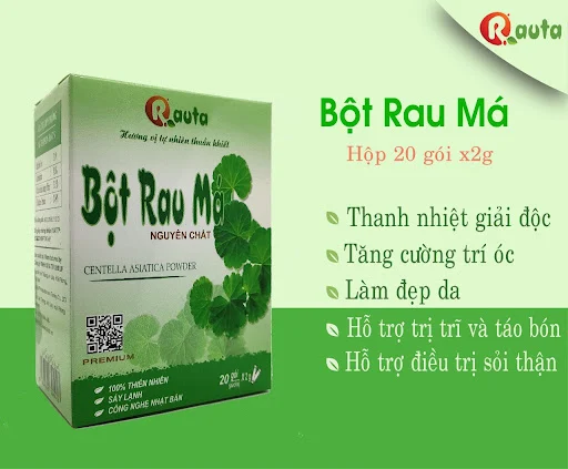 Bột Rau Má nguyên chất