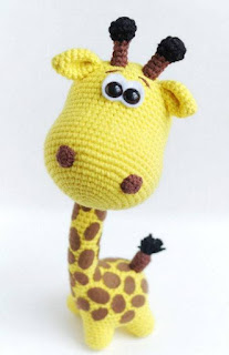 PATRON GRATIS JIRAFA AMIGURUMI 48608 🦒