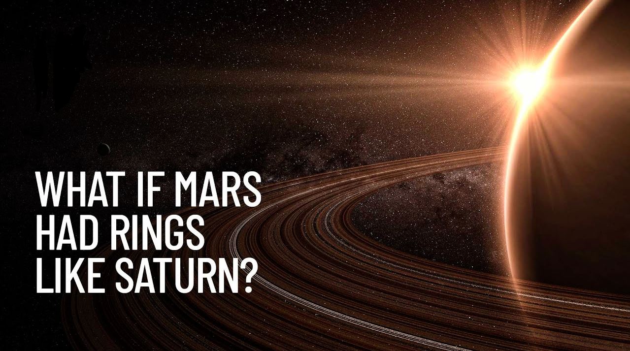 WHAT WOULD HAPPEN IF MARS HAD RINGS LIKE SATURN?