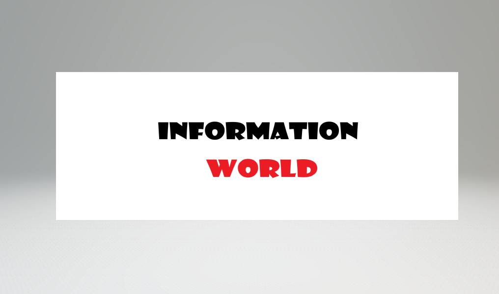 INFORMATION WORLD