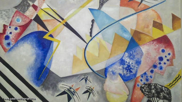 Kandinsky 'Centro Blanco', 1921, por El Guisante Verde Project