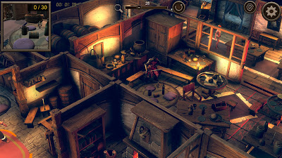 Hidden Tavern Top-Down 3D game screenshot