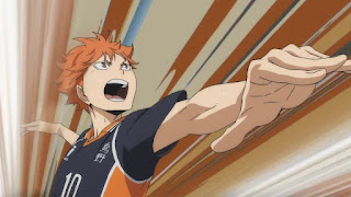 ハイキュー!! アニメ 2期21話 日向翔陽 バックアタック | HAIKYU!! Aobajohsai vs Karasuno