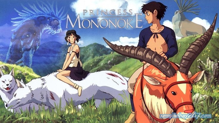 http://xemphimhay247.com - Xem phim hay 247 - Công Chúa Mononoke (1997) - Princess Mononoke (1997)