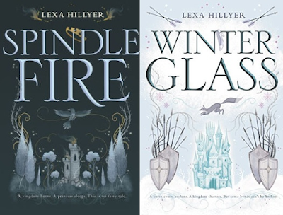 Spindle Fire and Winter Glass by Lexa Hillyer