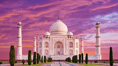 Taj Mahal by car from Delhi