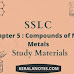 SSLC Chemistry Notes Chapter 5 Compounds of Non-Metals
