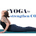 Yoga to strengthen core - fitROSKY