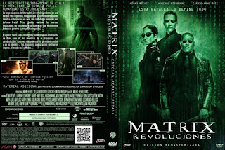 MATRIX 3 – REVOLUCIONES – THE MATRIX REVOLUTIONS – OPEN MATTE – REMASTERIZADA – COVER DVD – 2003 – (VIP)