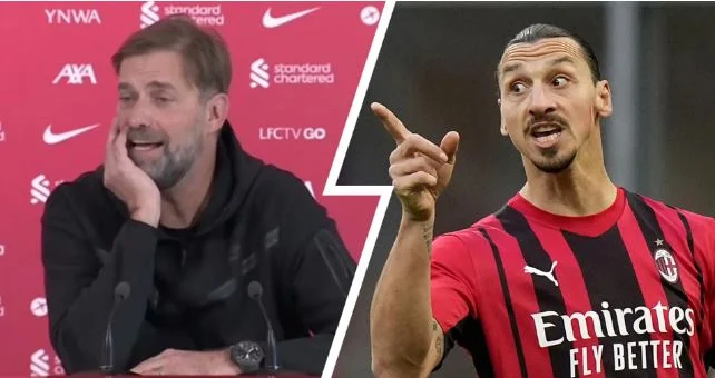 'He’s a proper character': Klopp reveals what he thinks about Zlatan