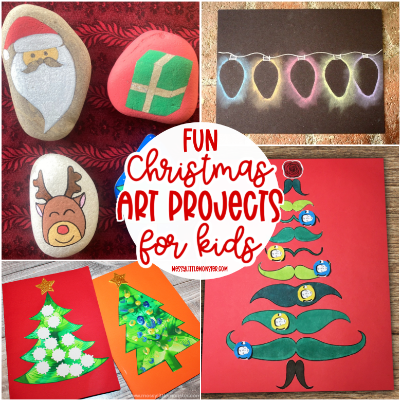 Christmas art projects for kids