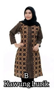 Model batik wanita muslimah