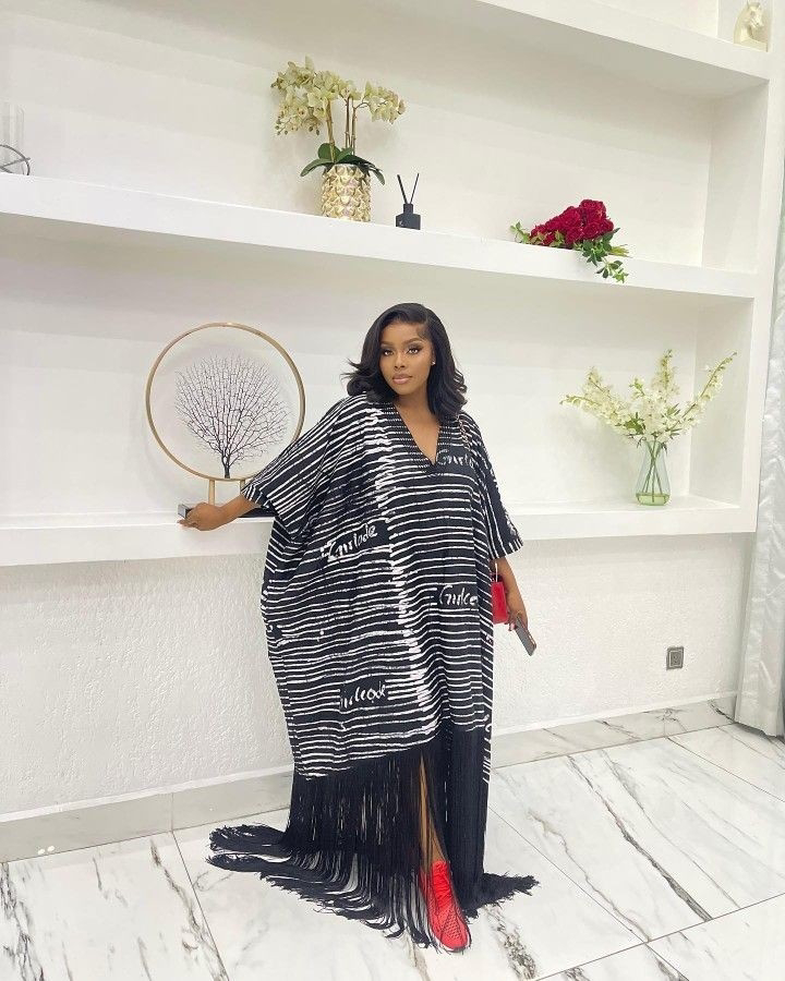 Fringed Bubu Kaftan Styles: For African Ladies To Love - ToskyFashion